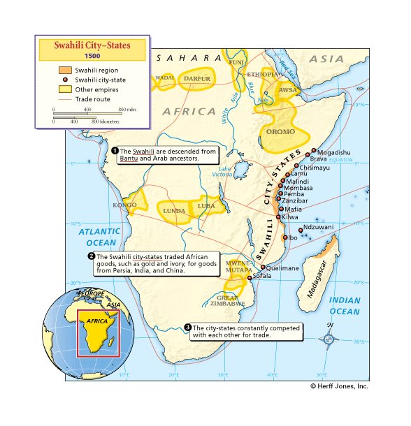 Swahili City States 1500