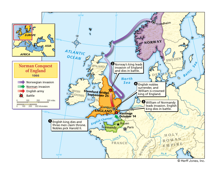 Norman Conquest of England, 1066