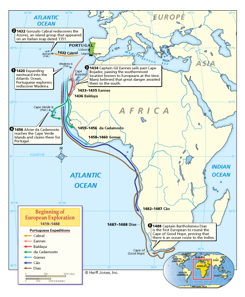 Beginning of European Exploration, 1419–1488